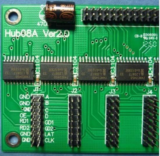 Linsn Hub08A LED Hub Card - Click Image to Close